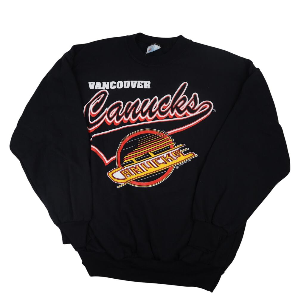 Vintage 90s Vancouver Canucks Hockey Graphic Sweatshirt